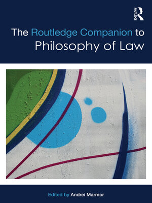 cover image of The Routledge Companion to Philosophy of Law